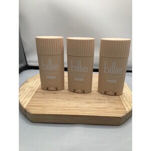 Billie All Day Deodorant Aluminum Free CocoVilla Set of 3 Brand New